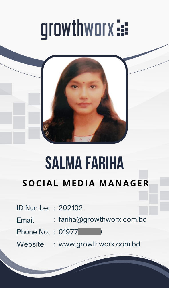 Salma Fariha Taifa ID Card Front