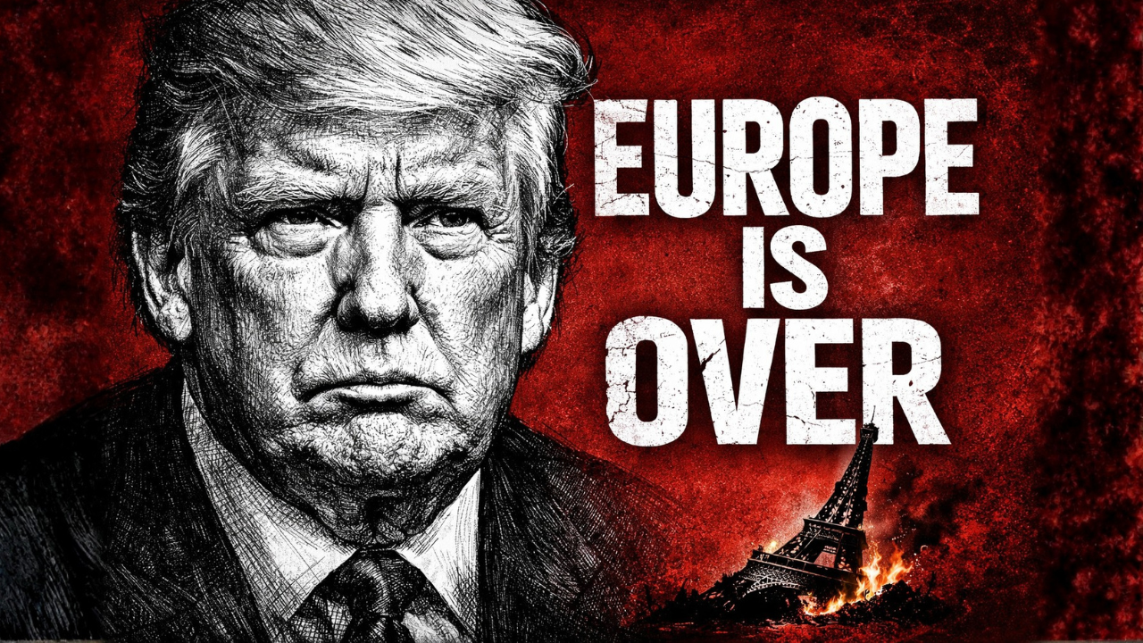 YouTube thumbnail design - Europe topic